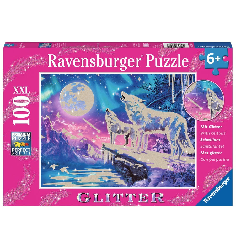 Wolf In Nordlicht Teilight Howl 100pcs Puzzle