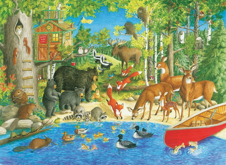 Woodland Friends 200pcs Puzzle