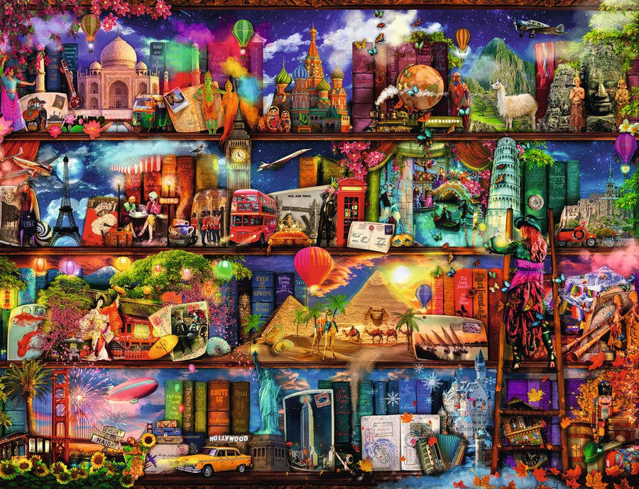 World of Books by Aimee Steward 2000pcs Puzzle
