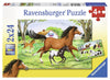 World of Horses by Irene Mohr 2x24pcs Puzzle