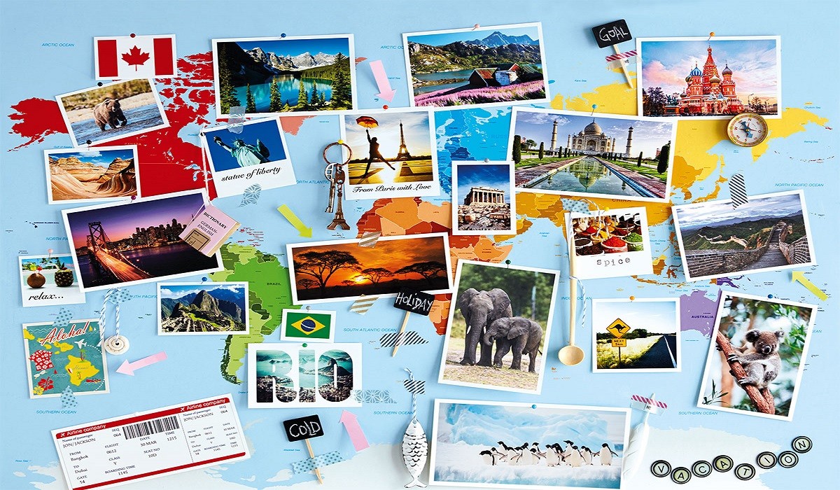 World Travel Memories 1000pcs Puzzle