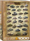 World War II Tanks 1000pc Puzzle