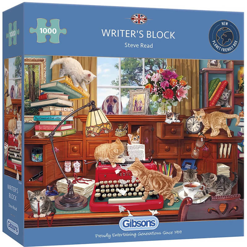 Writer's Block By Steve Read 1000pc Puzzle