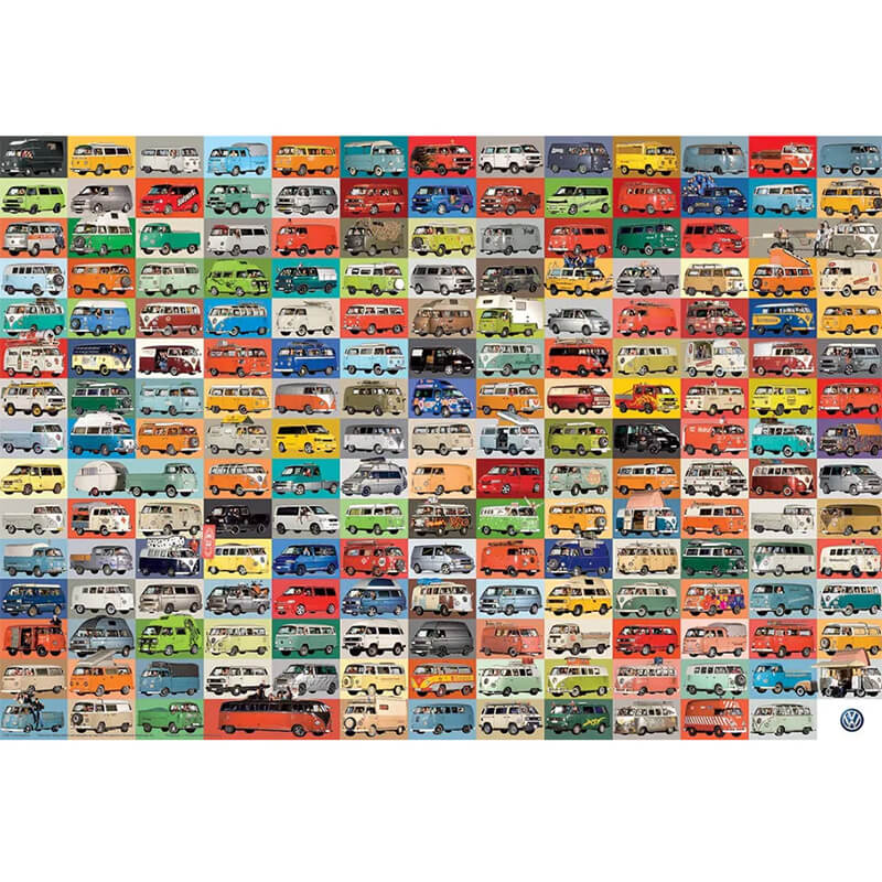 The VW Groovy Bus 2000pc Puzzle