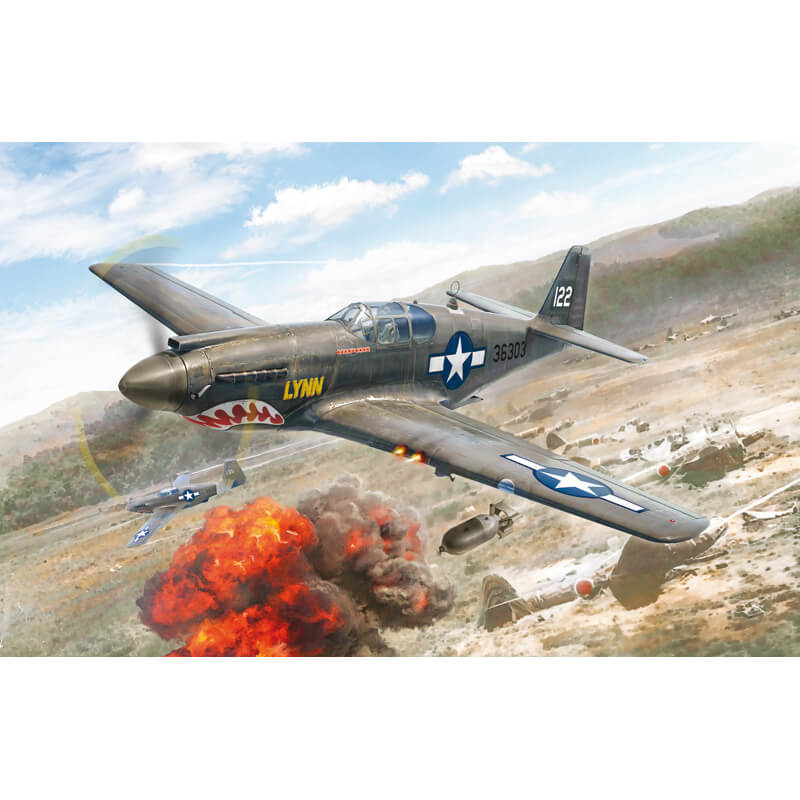 Italeri 1/72 P-51A Mustang Kit